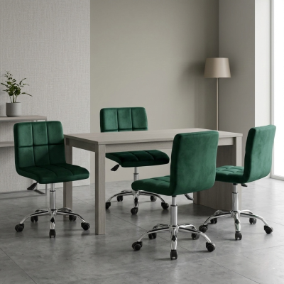 Крісло HATTA Dublin Velvet Темно-зелений (44865977) с доставкой