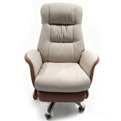 Кресло ICONTRON GRAVITY Prime chair Ivory white, Caramel (1781490016) с доставкой