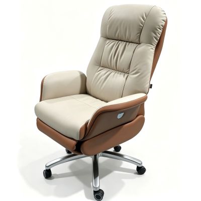 Кресло ICONTRON GRAVITY Prime chair Ivory white, Caramel (1781490016) недорого