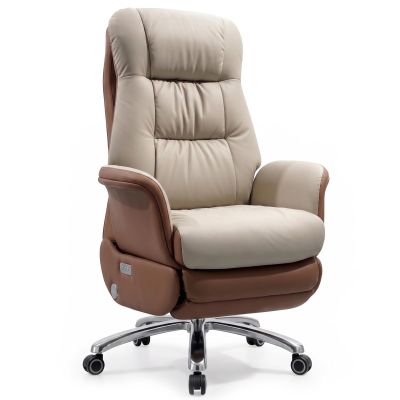 Кресло ICONTRON GRAVITY Prime chair Ivory white, Caramel (1781490016)