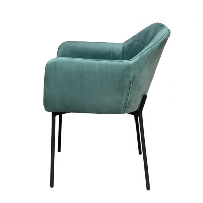 Кресло Kors Velutto - Mint 13, Черный (72876372) дешево
