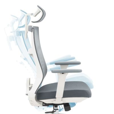 Кресло OfficePro Balance OC550 White, Dark Grey (1311485911) недорого