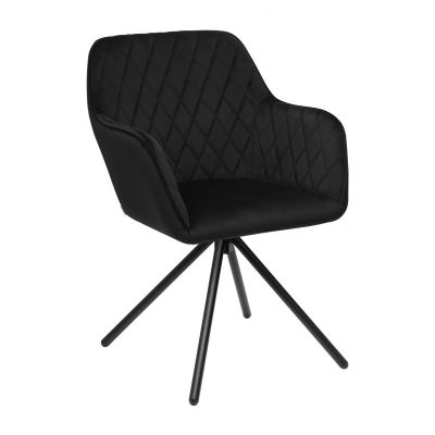 Кресло поворотное Tomas LC 360 Riviera 100, Черный (1011055428)