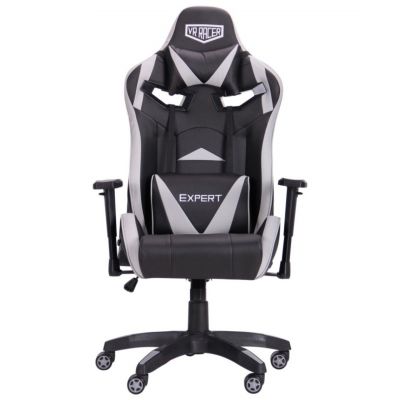 Кресло VR Racer Expert Wizard Черный, Серый (08434616) дешево