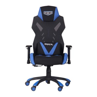 Крісло VR Racer Radical Krios Чорний, Синій (08466185) дешево