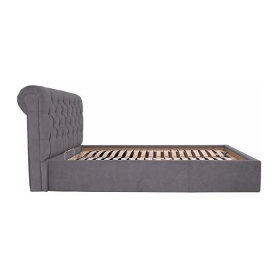 Кровать Лондон Стандарт Мисти Dk. Grey, 140x200 (48675331) дешево