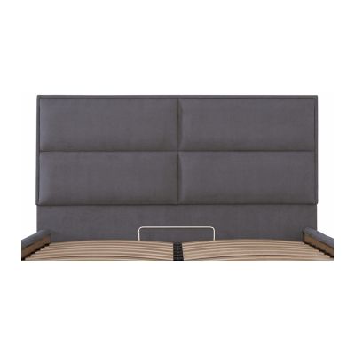 Кровать Шеффилд ВИП Мисти Dk. Grey, 90x200 (48703575) с доставкой