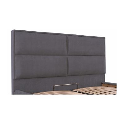 Кровать Шеффилд ВИП Мисти Dk. Grey, 90x200 (48703575) дешево