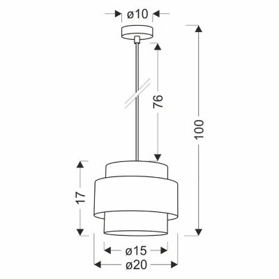 Люстра Candellux 31-18182 Rattan Бежевий (1721380909) недорого