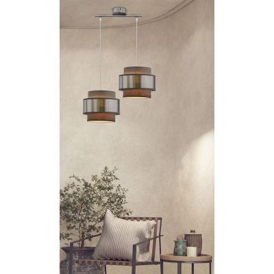 Люстра Candellux 32-18489 Hare Сірий (1721380895) дешево