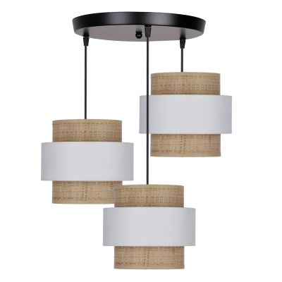 Люстра Candellux 33-18212 Rattan Бежевый (1721380910)
