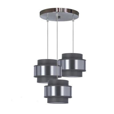 Люстра Candellux 33-18496 Hare Сірий (1721380902)