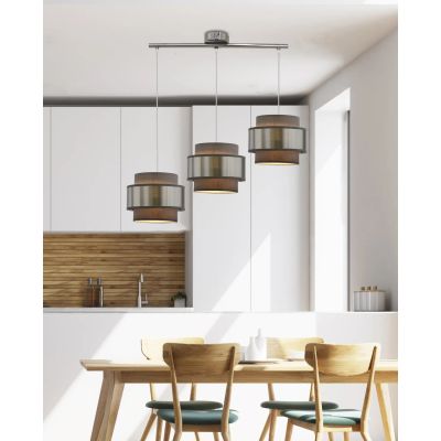Люстра Candellux 33-18502 Hare Серый (1721380897) дешево