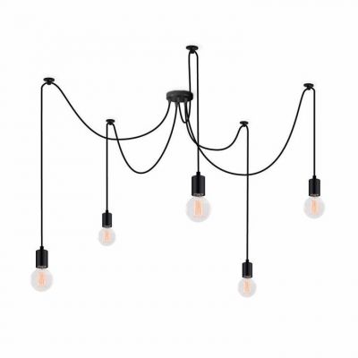 Люстра Spider-5 Black (111733647)