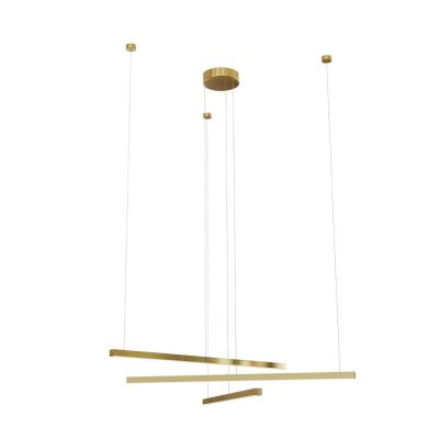 Люстра TRIO 3 Brushed gold (118746374)