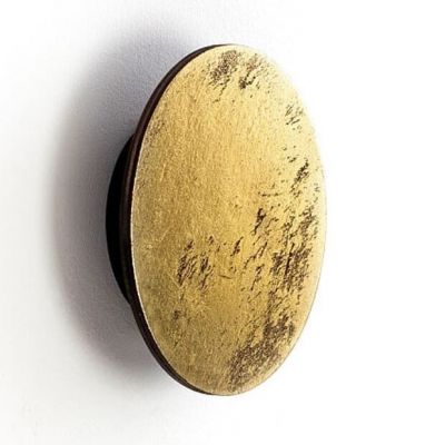 Настенный светильник Ring Wood S LED Латунный (109727672)