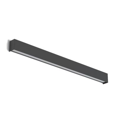 Настінний світильник Straight wall led M Чорний (109727369)