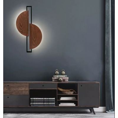Настенный светильник Sunrise LED Коричневый (109727640) недорого