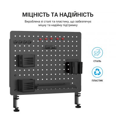 Настільна дошка-органайзер OfficePro DO1090 Black (1311205554) дешево