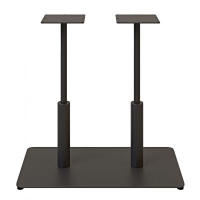 Опора для стола Ibiza soft Double 40x75 6mm h-73 Черный (611309020) недорого