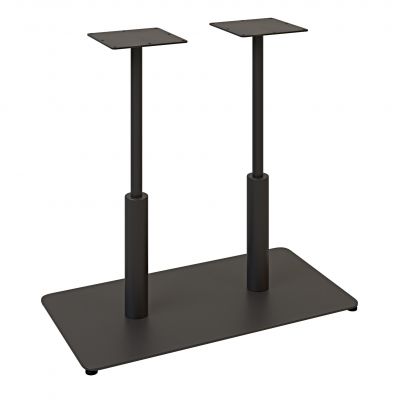 Опора для стола Ibiza soft Double 40x75 8mm h-73 Черный (611309022)
