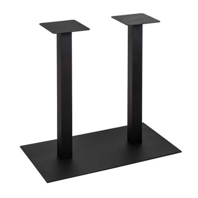 Барная опора для стола Quadro Double 40х80 8mm h-108 Черный (61442508) дешево