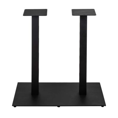 Барная опора для стола Quadro Double 40х80 8mm h-90 Черный (61442506) недорого