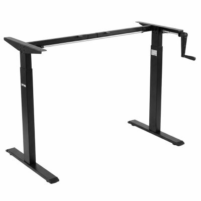 Опора для столу регульована ADAPWORK Smart Manual AdapDesk Space Black (1061489105)