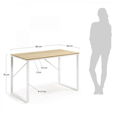 Письмовий стіл LISBET 120х60 Білий (90935698) с доставкой