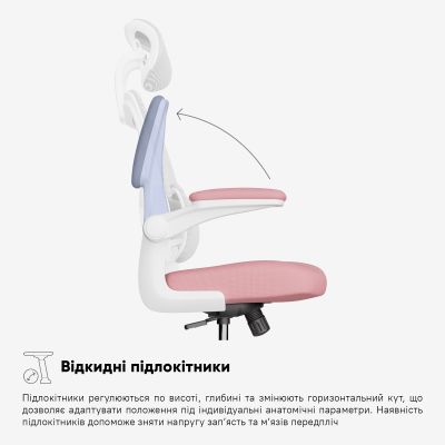 Подростковое кресло Mealux Junior Т1 Розовый (111489495) с доставкой