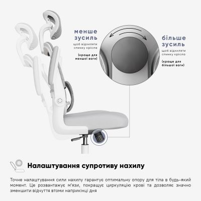 Підліткове крісло Mealux Junior Т1 Сірий (111489494) недорого