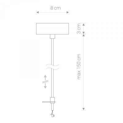 Подвес Profile power supply it IP20 Белый (109986279) недорого