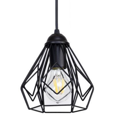 Подвесной светильник Bevel P165 Black (111734584)