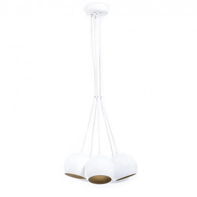 Подвесной светильник Bowl С150-5 White, Gold (111999186)