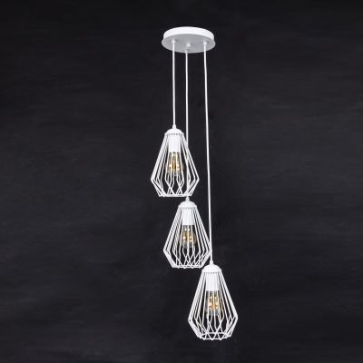 Подвесной светильник Dribble CD210-3 White (111734674) недорого