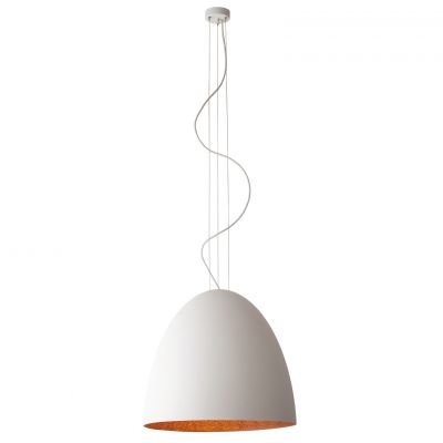 Подвесной светильник Egg L Белый, Медный (109746291)