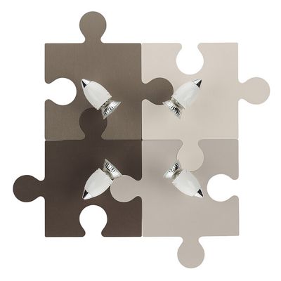Подвесной светильник Puzzle IV Коричневый (109732302)