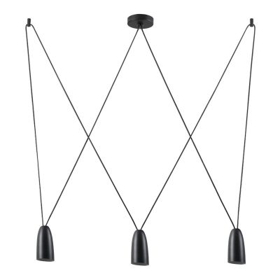 Подвесной светильник Sistema III Black (118885412)