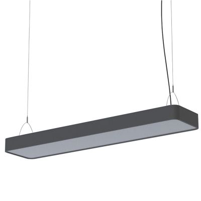 Подвесной светильник SOFT LED 90X20 Серый (109727235)
