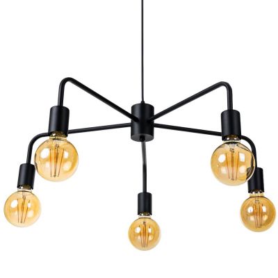 Подвесной светильник Star P 5L 660/340 Black (111733597)