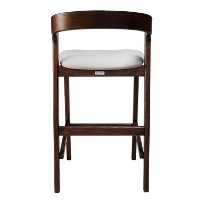 Полубарный стул Floki NEW Beige, Темный орех (611488637) дешево