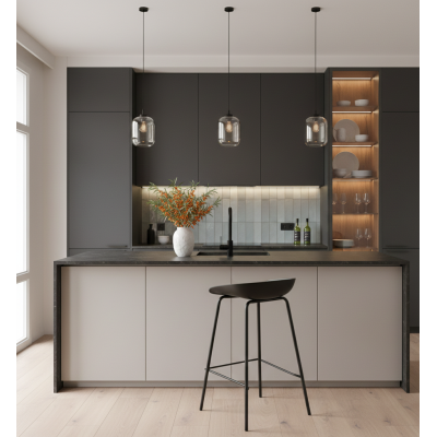 Полубарный стул HATTA Modern New Черный (44936287) недорого