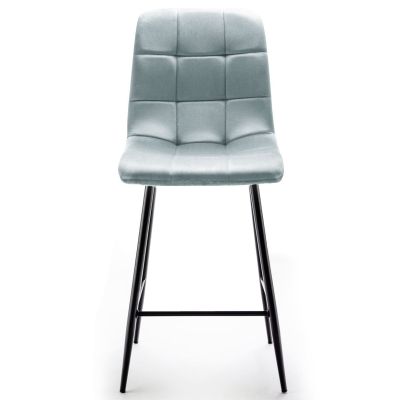 Напівбарний стілець HATTA Indigo Velvet Сірий (44556631) дешево