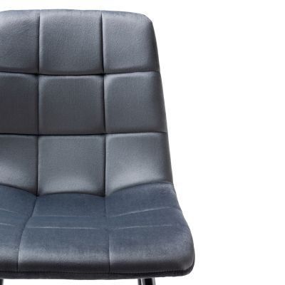 Полубарный стул HATTA Indigo Velvet Темно-серый (44479173) недорого