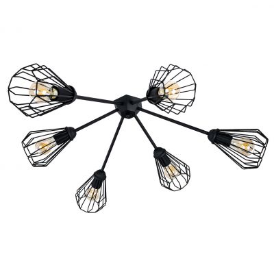 Потолочный светильник Shift X-6 C380/480 Black (111734635)