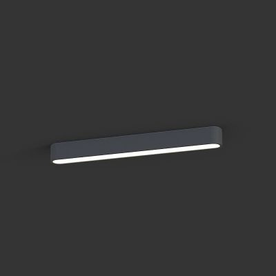 Стельовий світильник Soft led 60х6 Графітовий (109729903) дешево