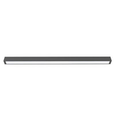 Стельовий світильник Straight ceiling led 120 Графітовий (109729869)
