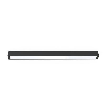 Стельовий світильник Straight ceiling led 90 Чорний (109729874)
