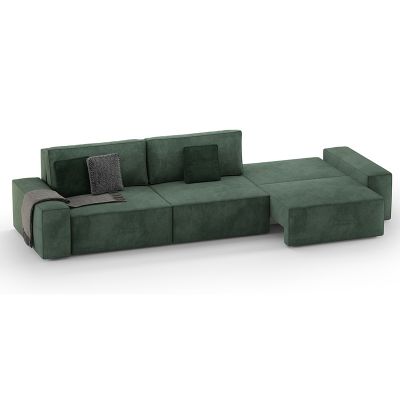 Прямой диван Loft Зеленый (114742320) дешево