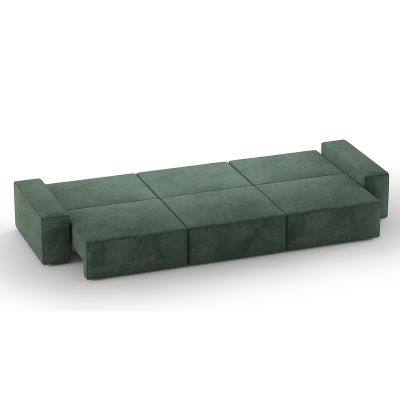 Прямой диван Loft Зеленый (114742320) недорого